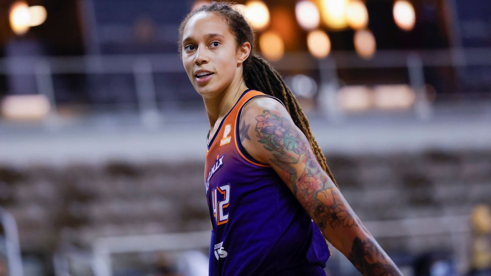 Brittney Griner, la estrella de baloncesto estadounidense detenida hace un mes en Moscú y cuyo paradero se desconoce