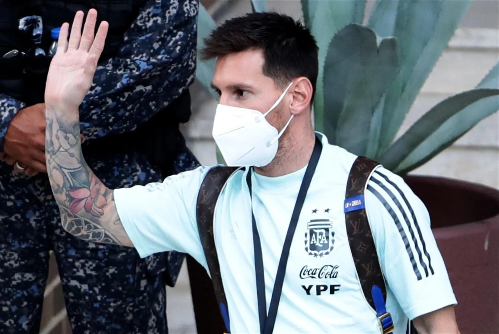 Messi vuelve a entrenarse y se perfila titular este viernes ante Venezuela