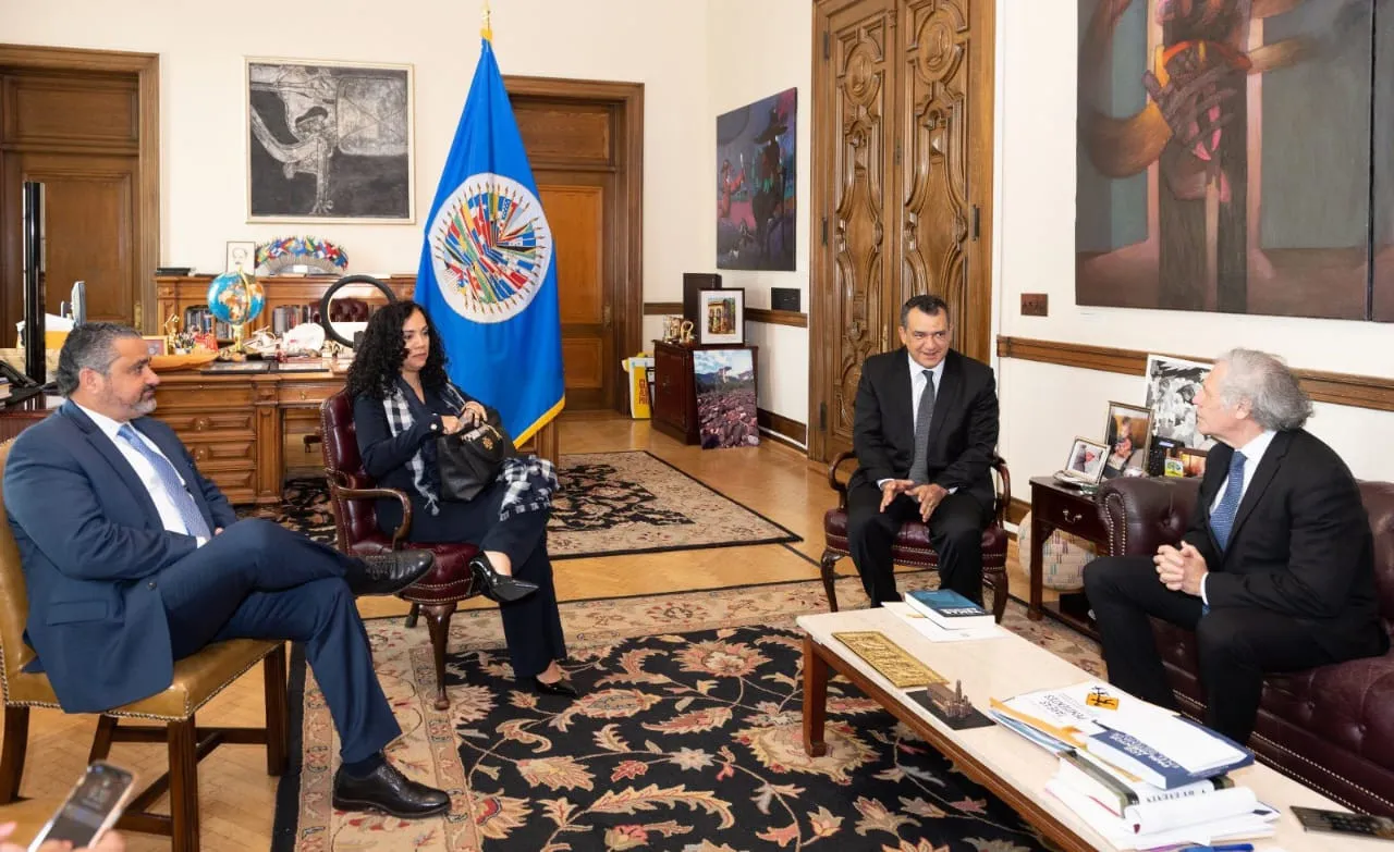 Presidente de la JCE trata en la OEA elecciones dominicanas del 2024
