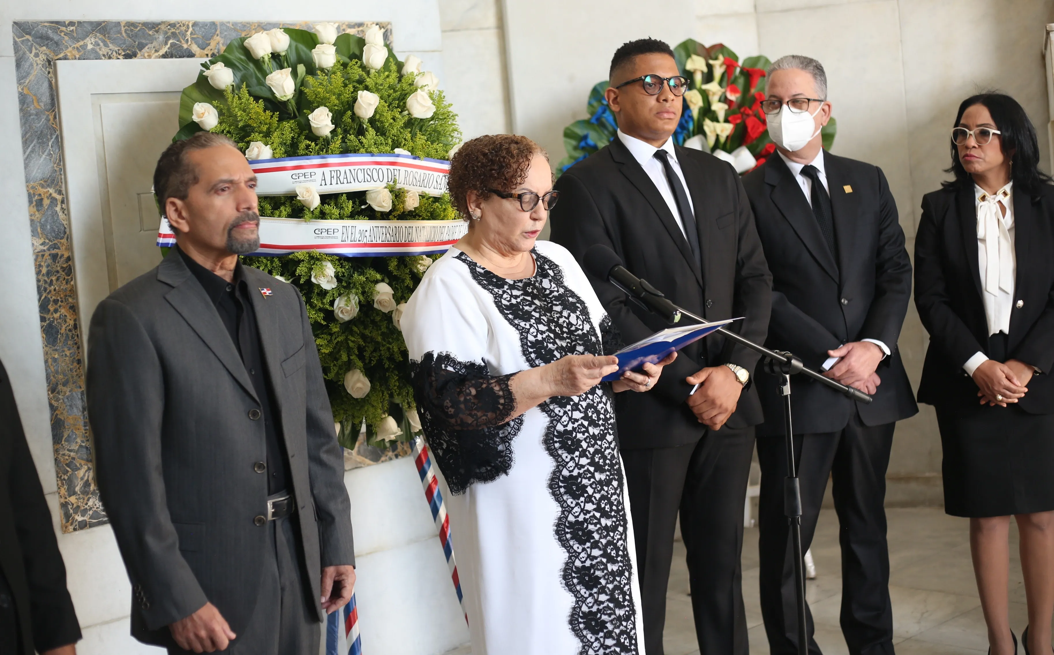 Procuradoría General y Efemérides Patrias honran memoria de Sánchez