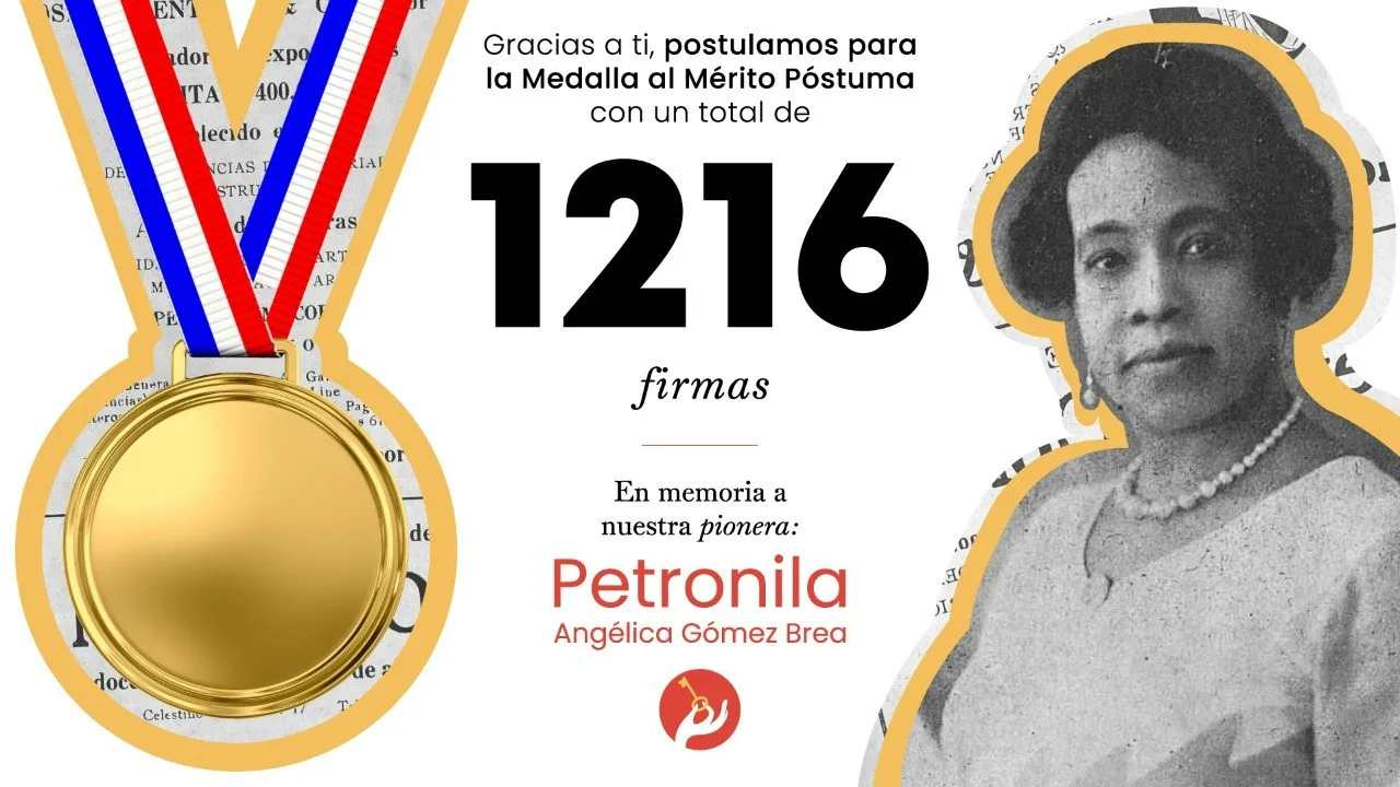 Abogan por Medalla al Mérito Póstuma para maestra Petronila Angélica Gómez