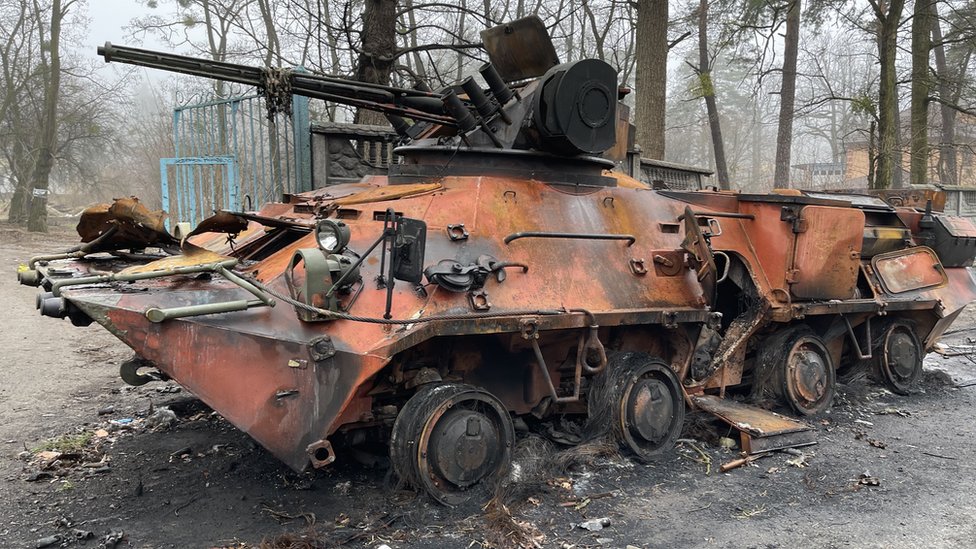Rusia y Ucrania: la devastación de Irpín, la ciudad heroica que resistió el avance de las tropas de Moscú