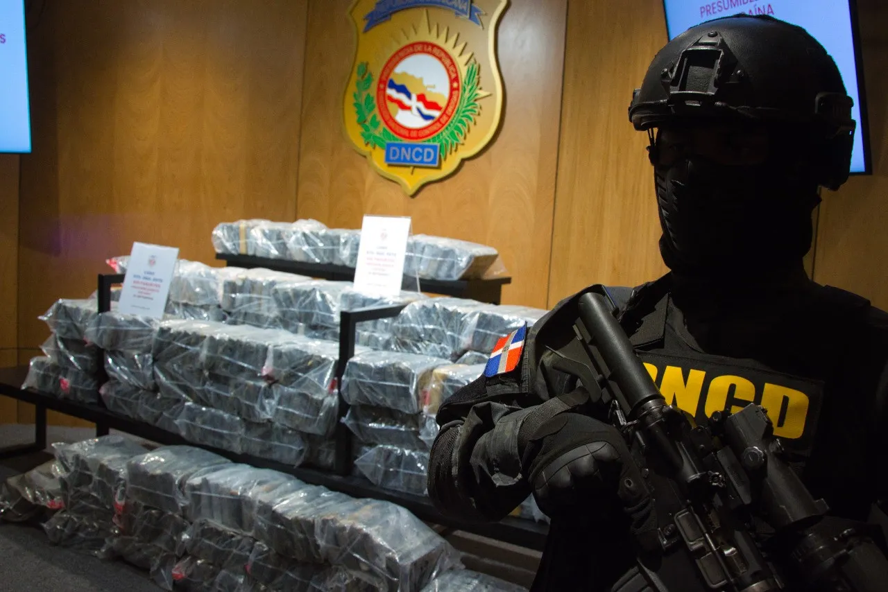 Confiscan cocaína en Santo Domingo Este