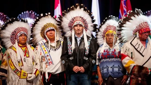 Indígenas canadienses 'aceptaron' la disculpa del papa Francisco