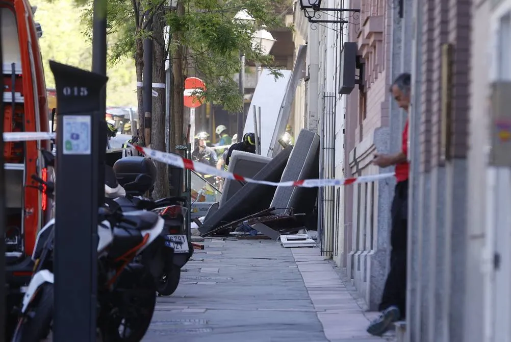 18 heridos y dos desaparecidos por la explosión de un edificio en Madrid