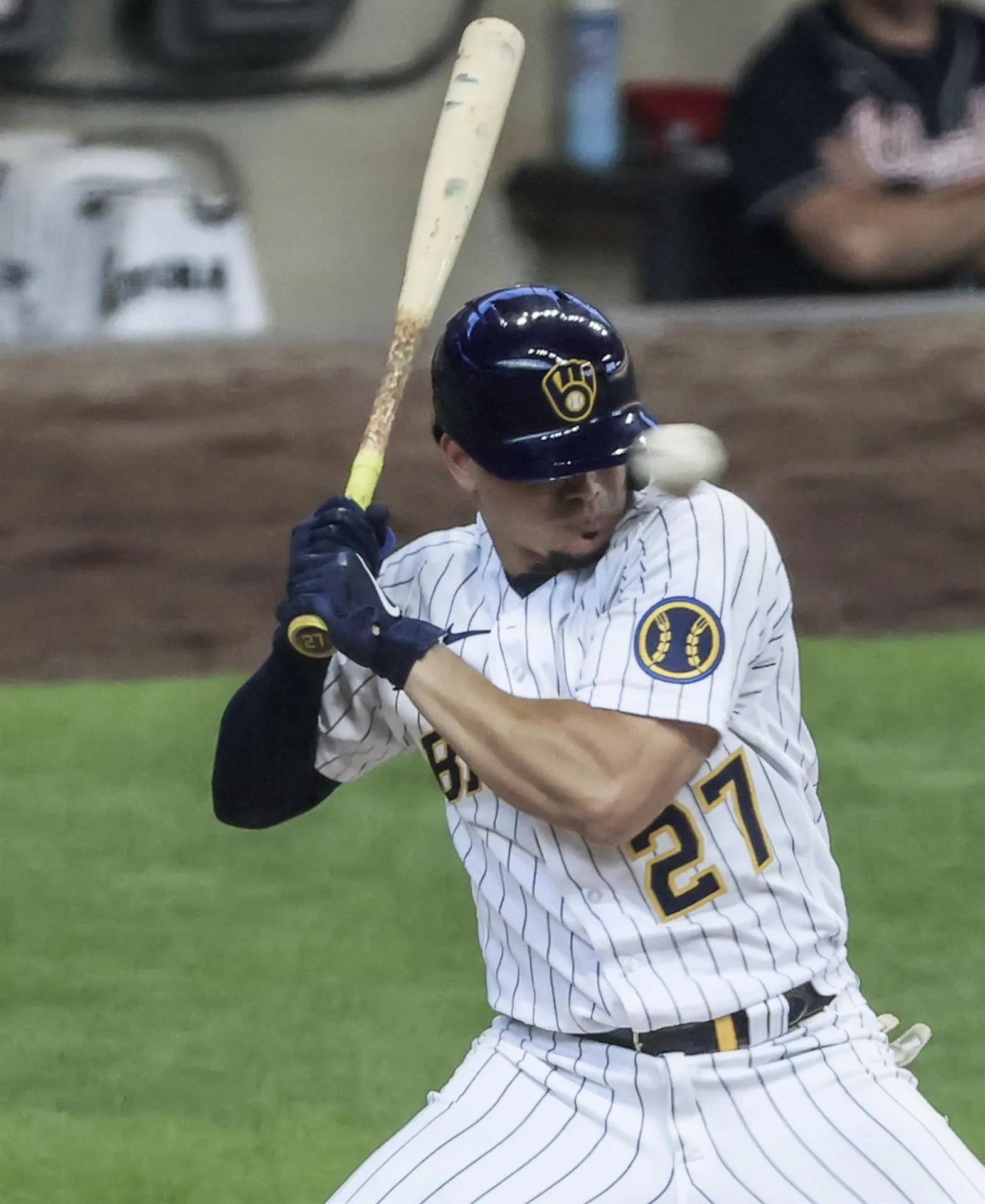 Willy Adames pega grand slam en la paliza de Cerveceros a Piratas
