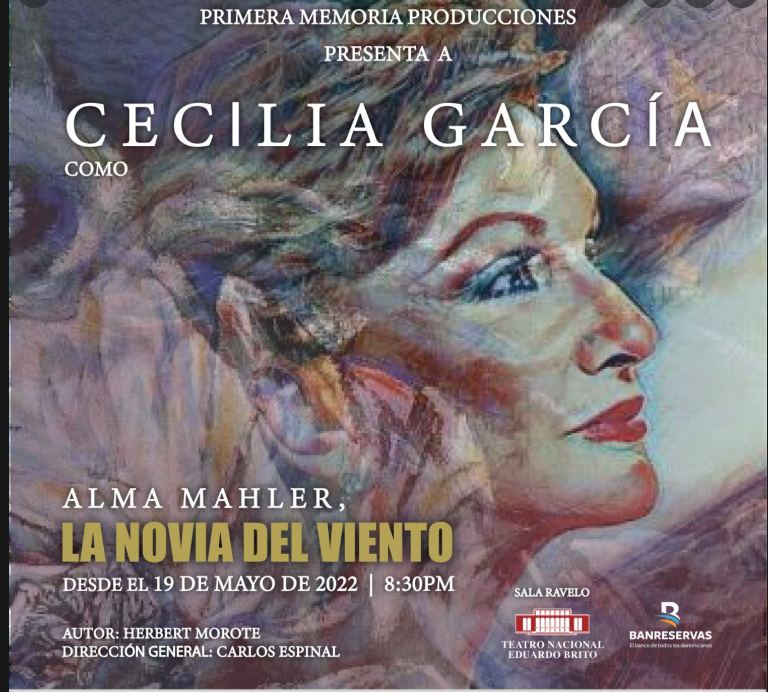 Una propuesta teatral que desafía y satisface, con Alma Mahler como novia del viento