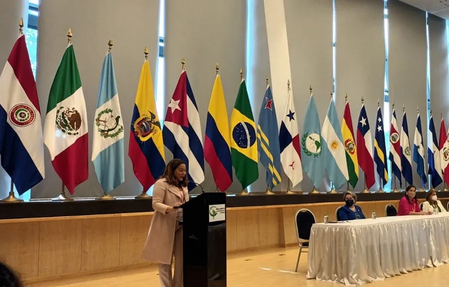 Ministra de la Mujer de RD inaugura Asamblea de Delegadas en Panamá