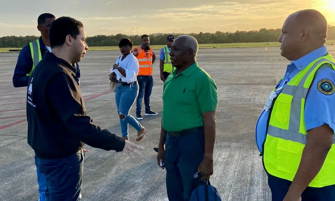MIREX recibe al chofer dominicano liberado tras secuestro en Haití