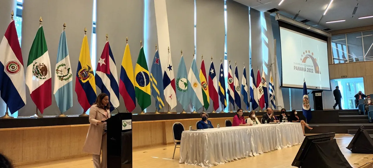 Ministra dominicana presidenta de Comisión de la OEA inaugura Asamblea en Panamá
