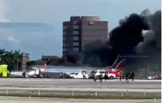 Confirmado: ilesos los 161 ocupantes del avión de Red Air siniestrado en Miami