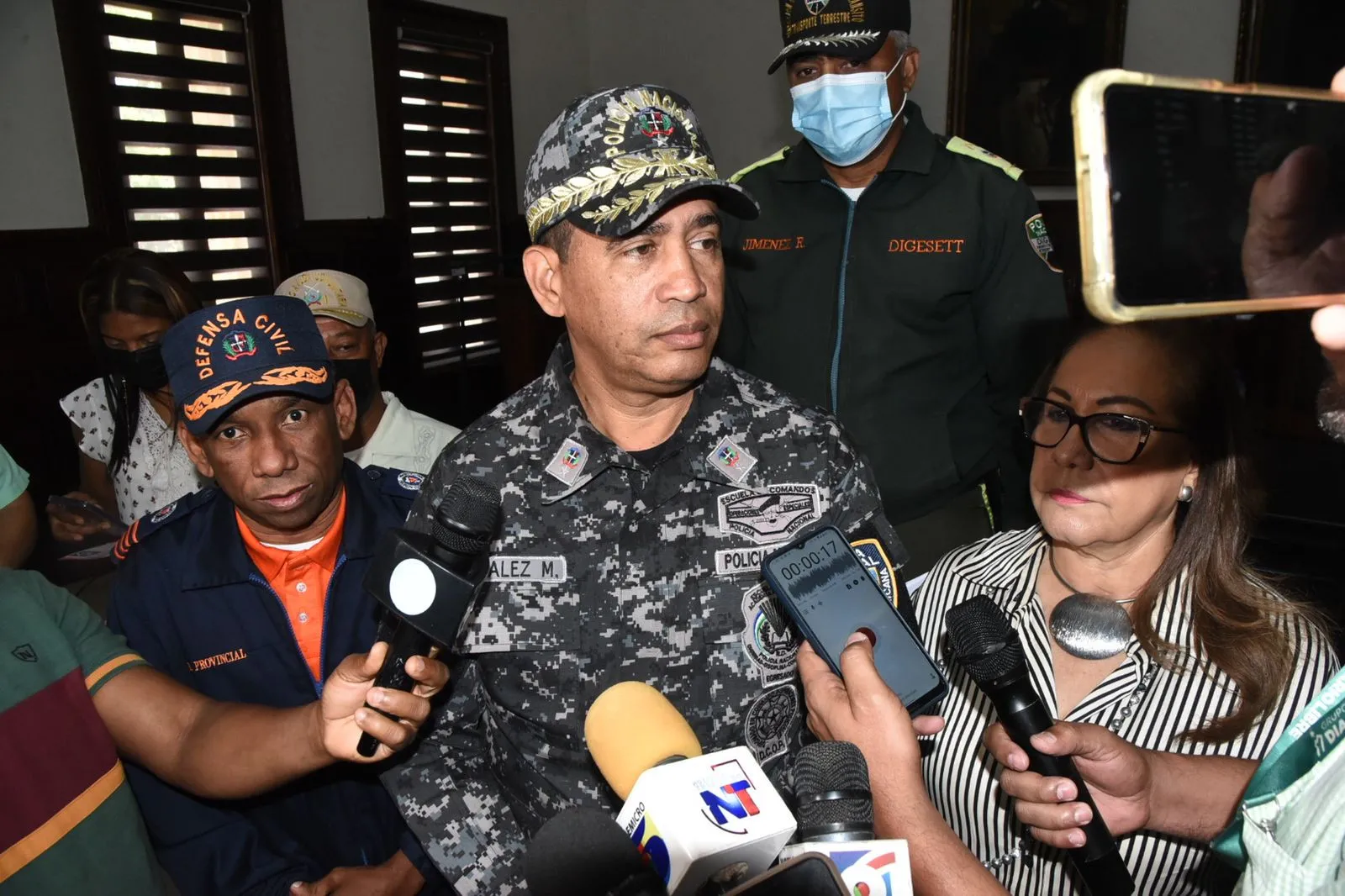 Director Policía Santiago: 