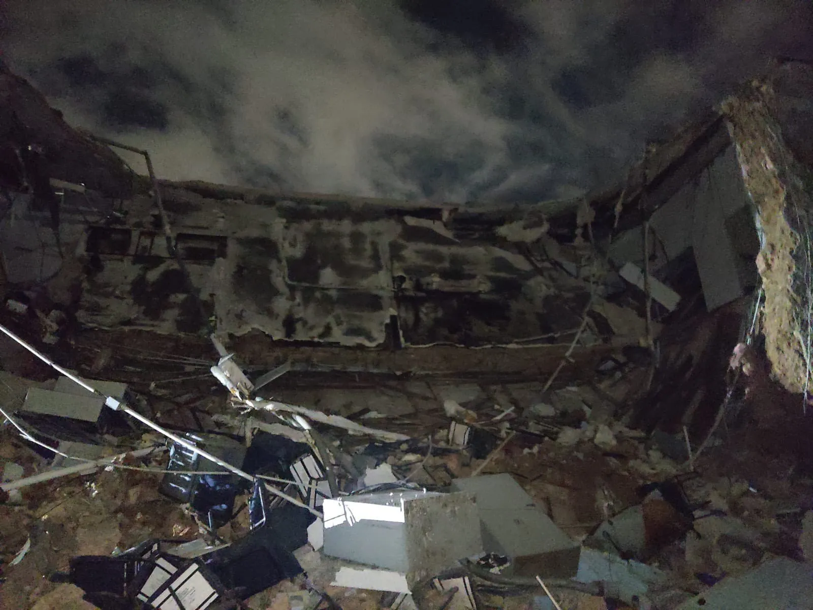 Colapsa parte del techo edificio del Codia