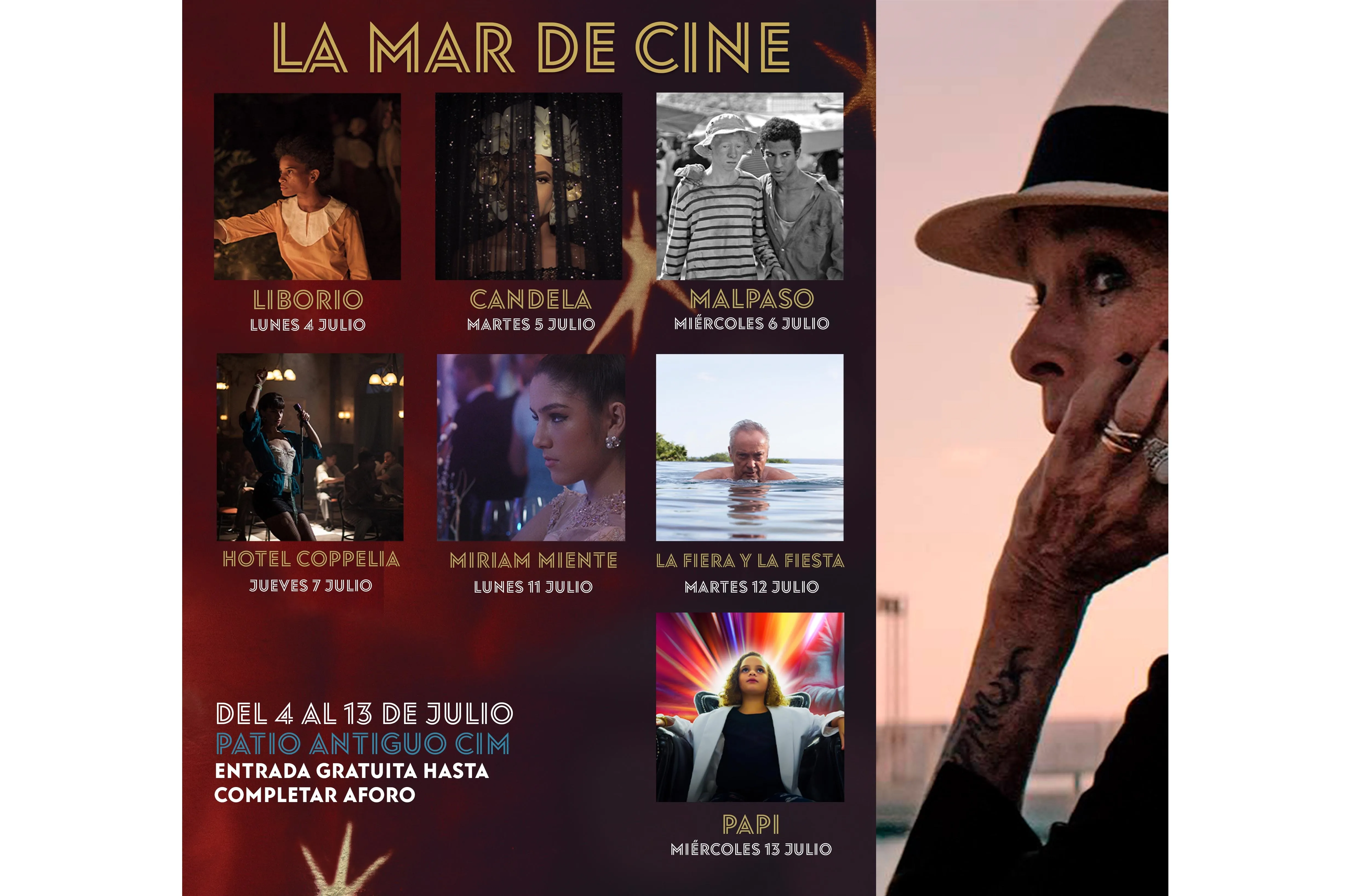 Siete películas dominicana serán proyectadas en el festival La Mar de Músicas de Cartagena