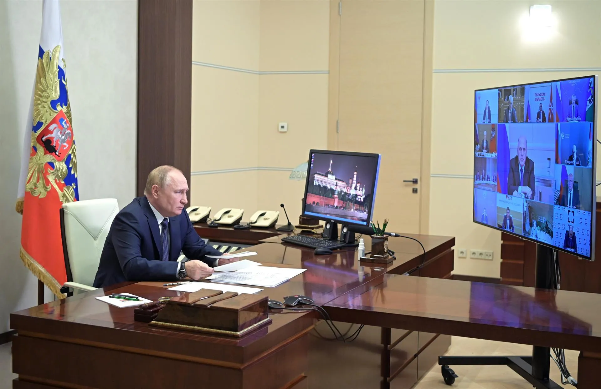 Putin propone activar gasoducto y aumentar suministro a Europa