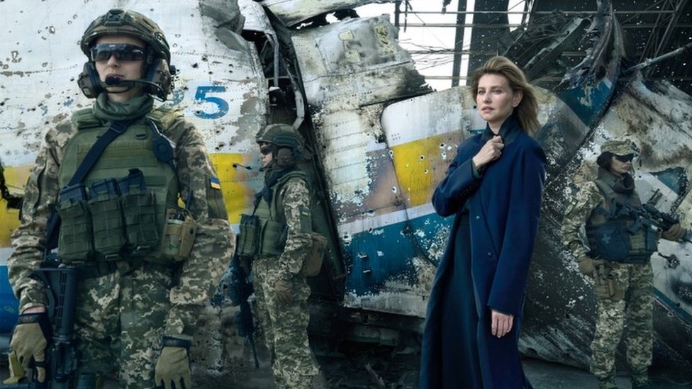 Olena Zelenska en Vogue: la prestigiosa Annie Leibovitz fotografía a la primera dama de Ucrania para la revista