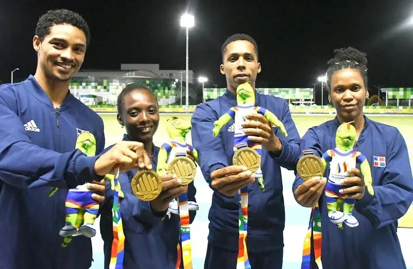 República Dominicana, Colombia y Chile con oros en atletismo