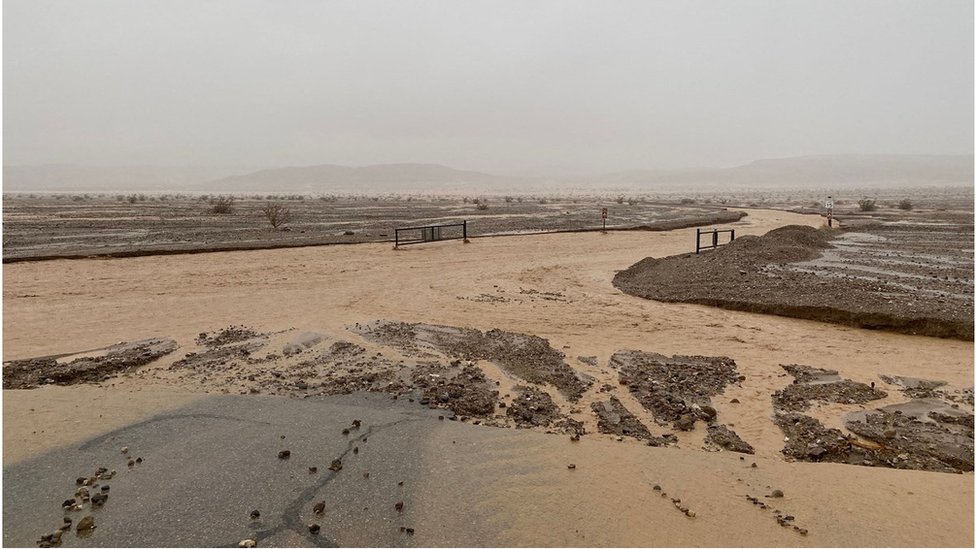 La extraordinaria inundación en el Valle de la Muerte, un evento que puede ocurrir una vez cada 1000 años