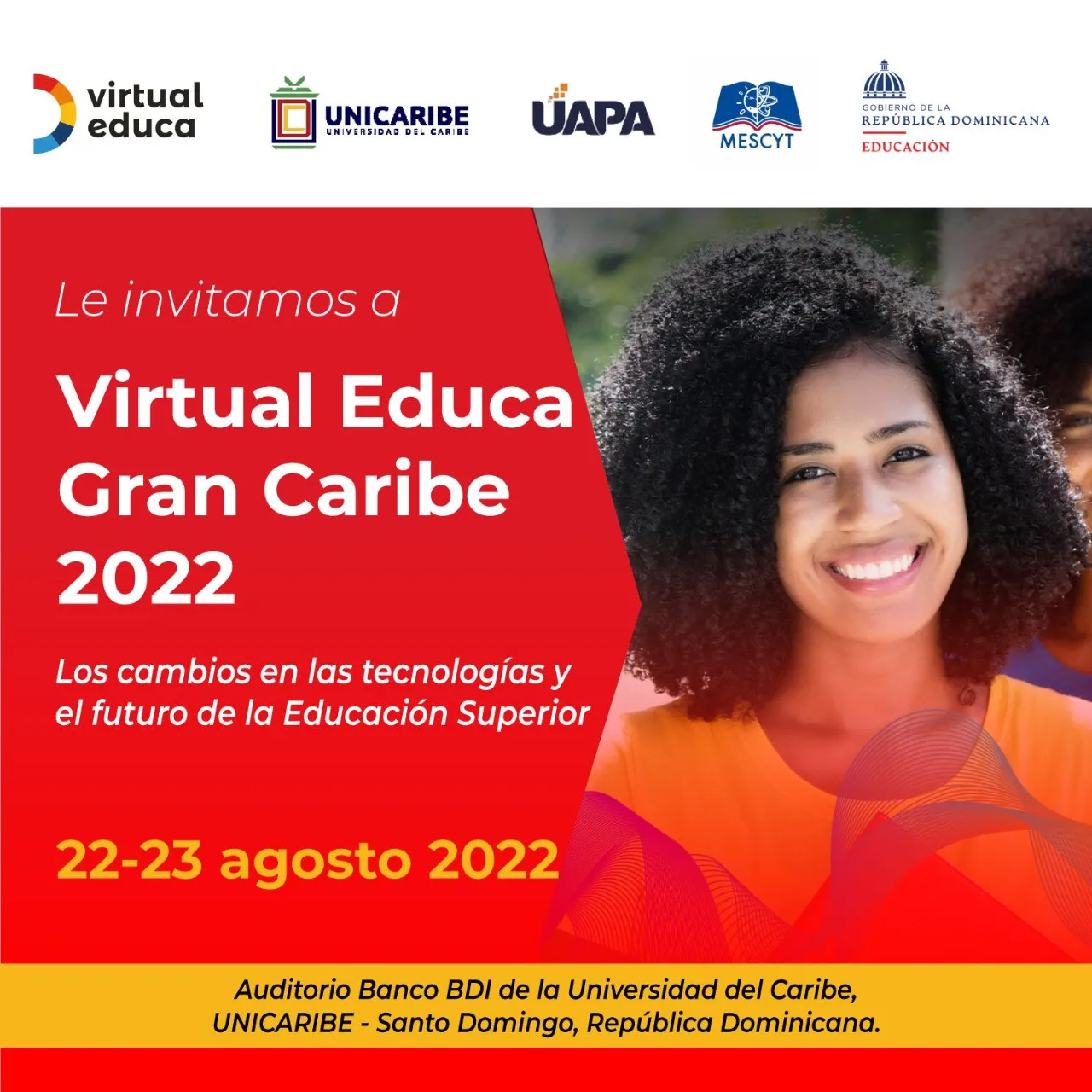 UNICARIBE será sede del foro regional de educación Virtual Educa Gran Caribe 2022