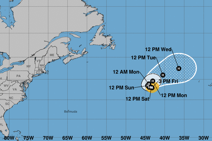 Danielle es ya el primer huracán de 2022 en el Atlántico