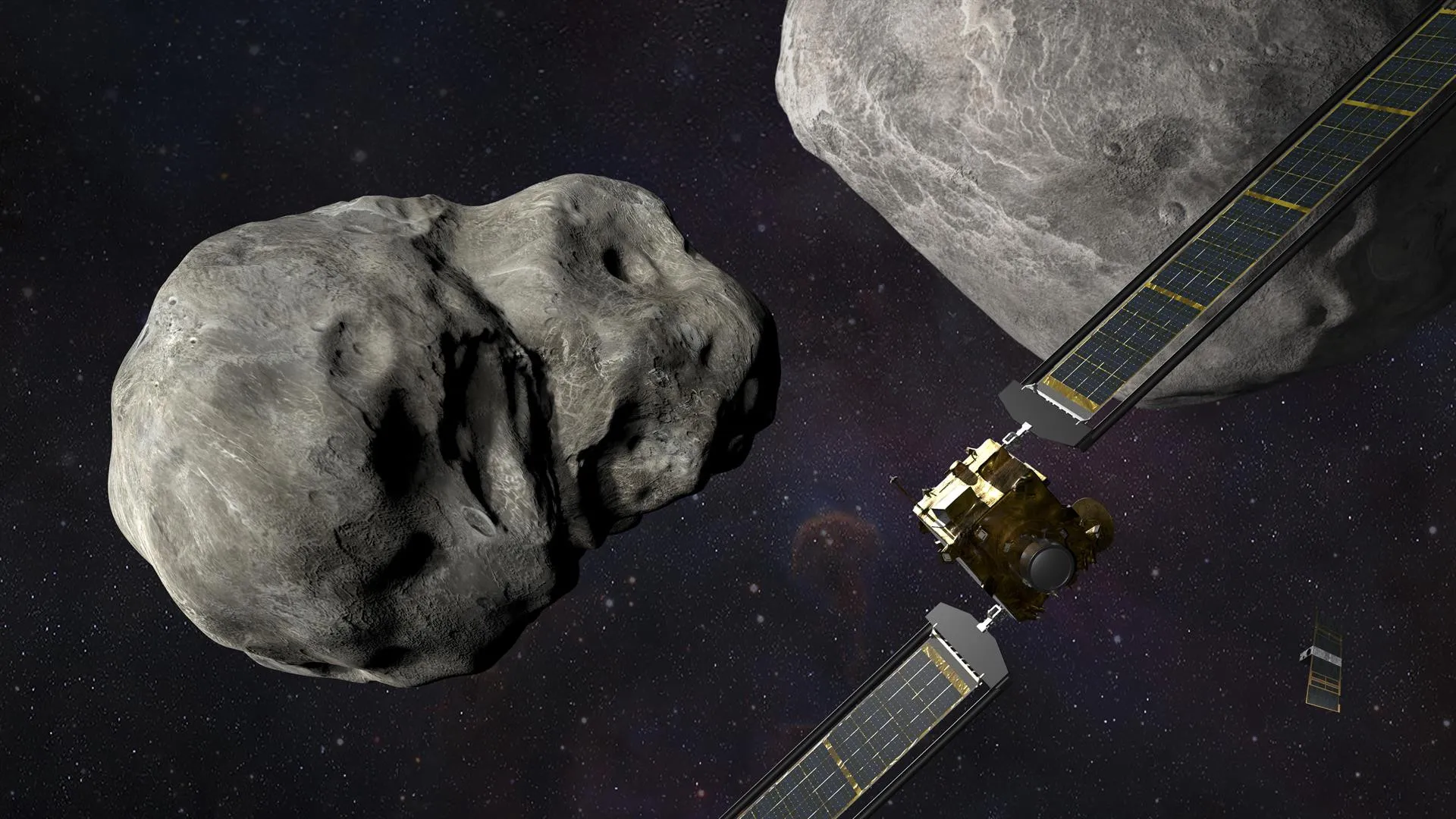 La NASA hizo historia al conseguir que una nave se estrellara a toda velocidad contra un asteroide para desviar su trayectoria