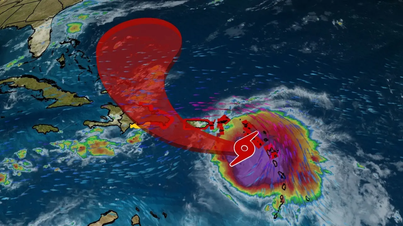 Alerta de huracán por Fiona se amplía de Puerto Rico a República Dominicana
