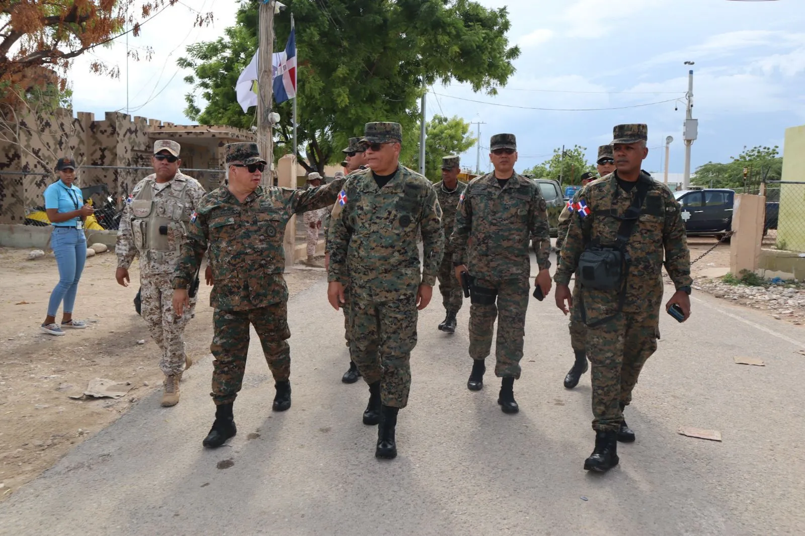 Jefe del Ejército supervisa en frontera con Haití 'listeza operacional'