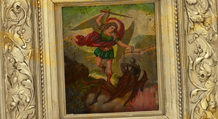 San Miguel, el santo que le pisa la cabeza al diablo e intercede por las almas