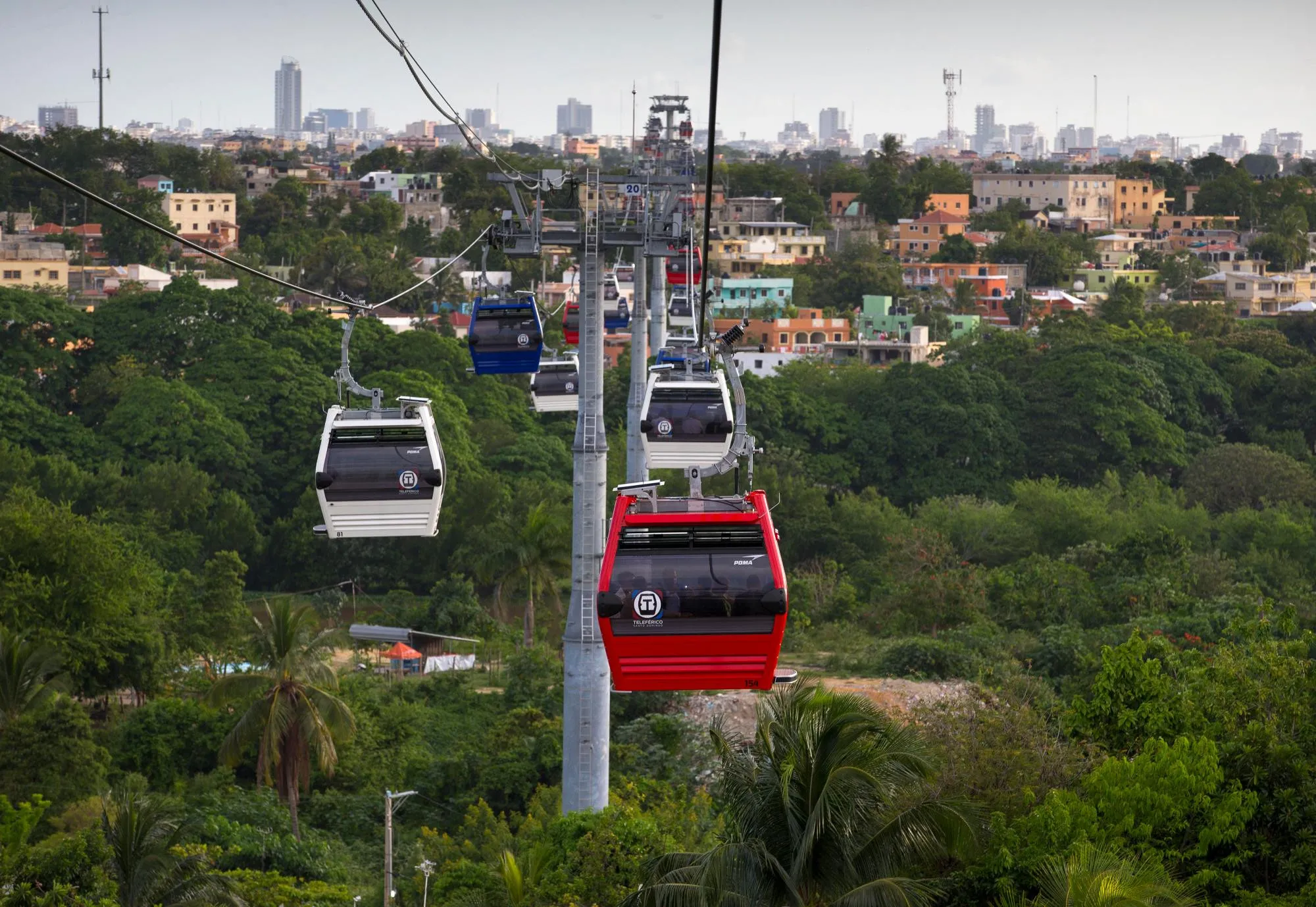 Teleférico Santo Domingo no ofrecerá servicio desde este lunes por huracán Fiona