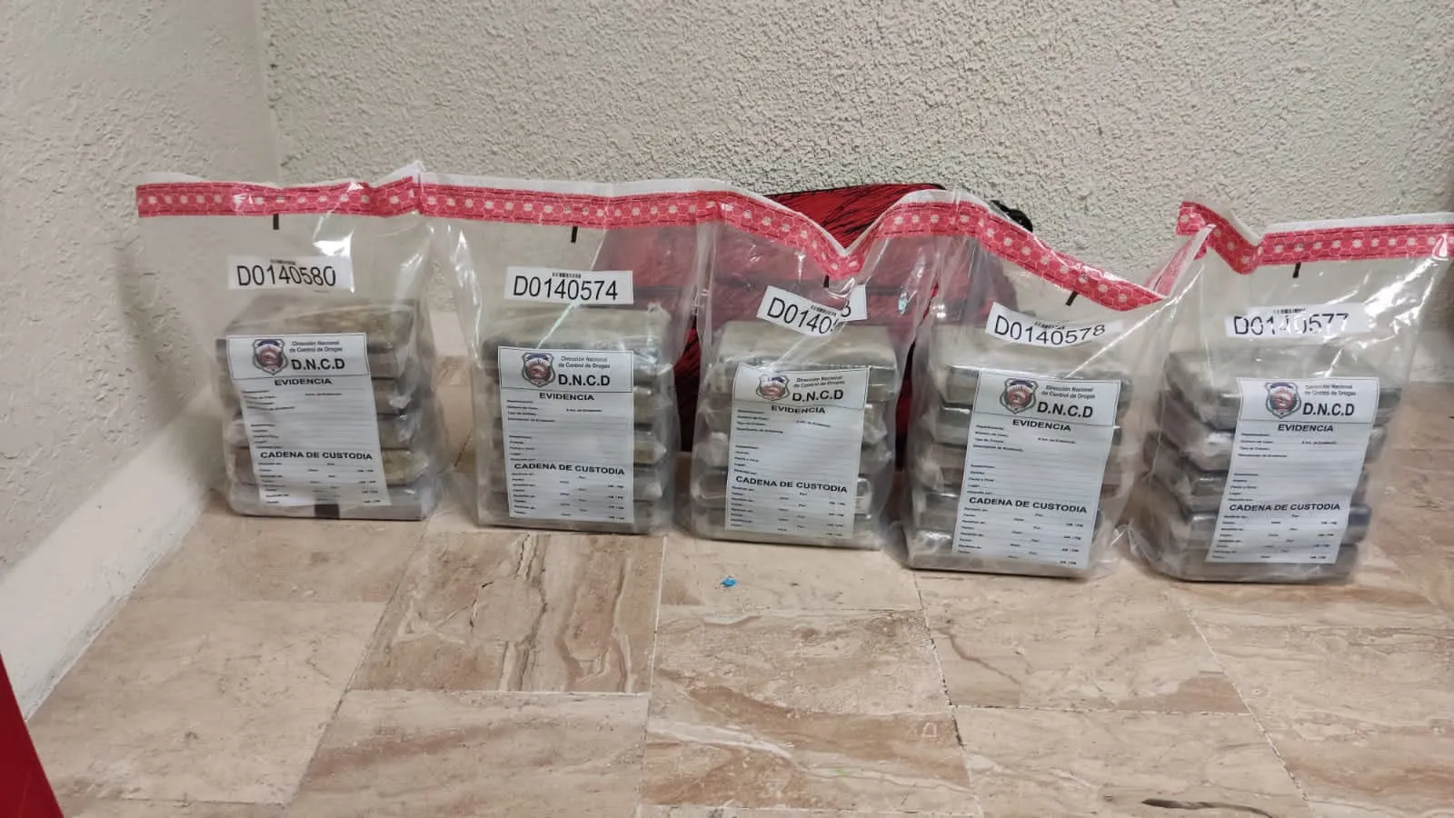 Confiscaron 50 paquetes cocaína en Punta Cana