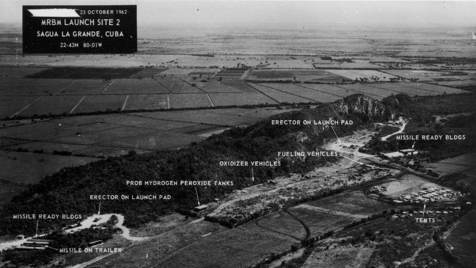 Las fotos tomadas por aviones espías que ayudaron a descubrir (y a solucionar) la crisis de los misiles soviéticos en Cuba en 1962