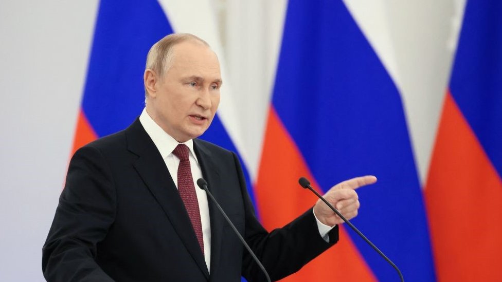 Guerra en Ucrania: Putin promete estabilizar las regiones anexadas a Rusia