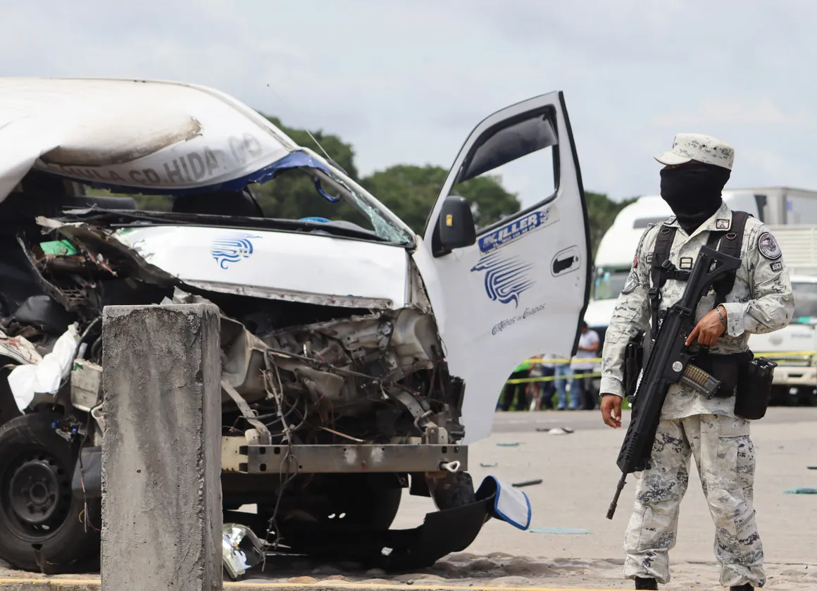 Dos migrantes muertos deja choque de vehículos en frontera sur de México