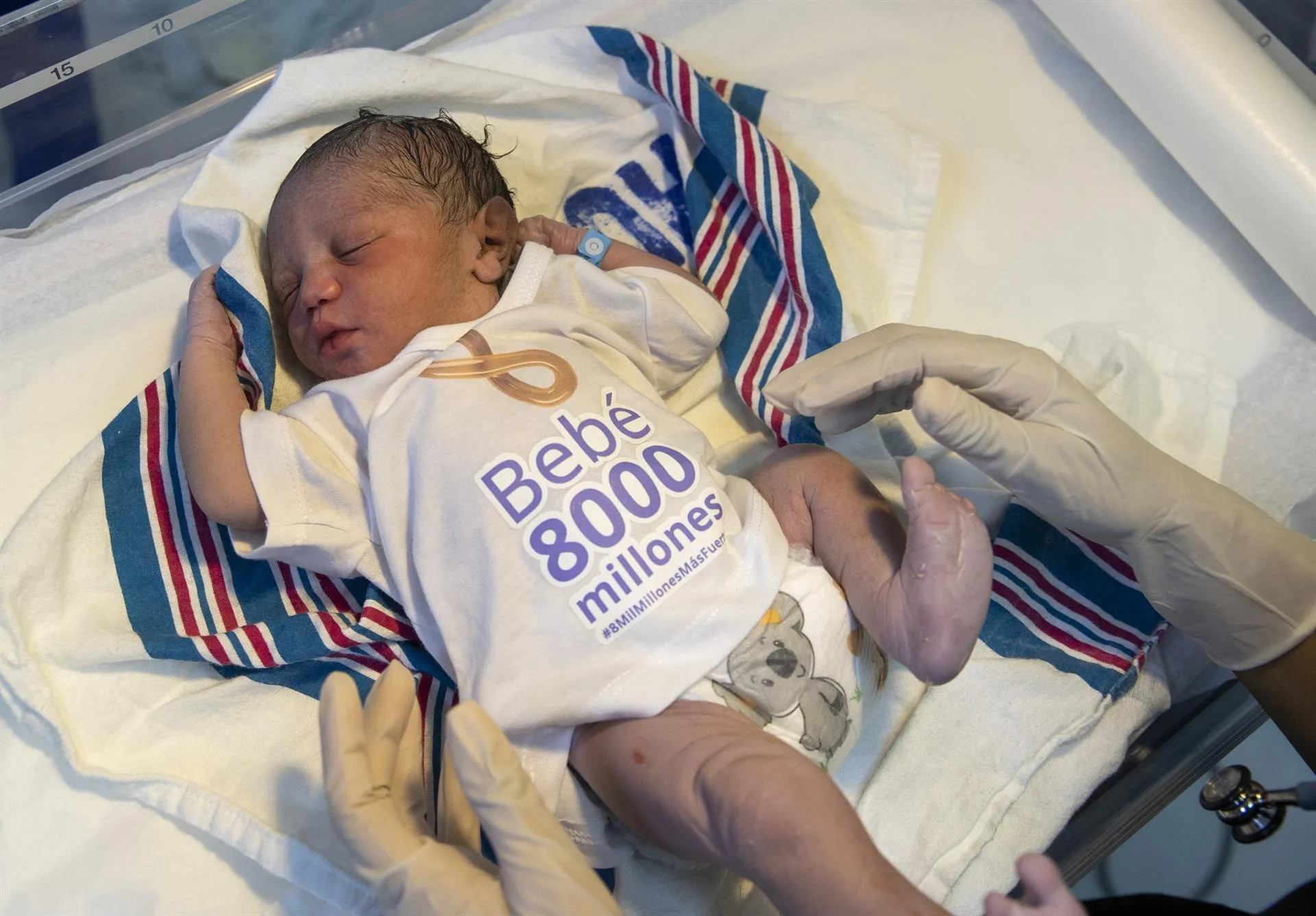 Nace primer bebé dominicano que pertenece a los 8 mil millones y se llama Damián