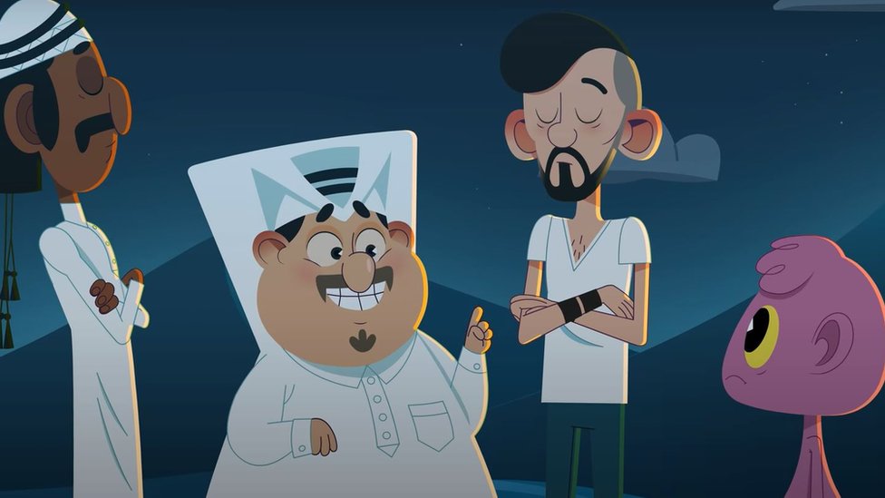 Qatar 2022: la singular serie animada que ayuda a los visitantes a afrontar el shock cultural del país
