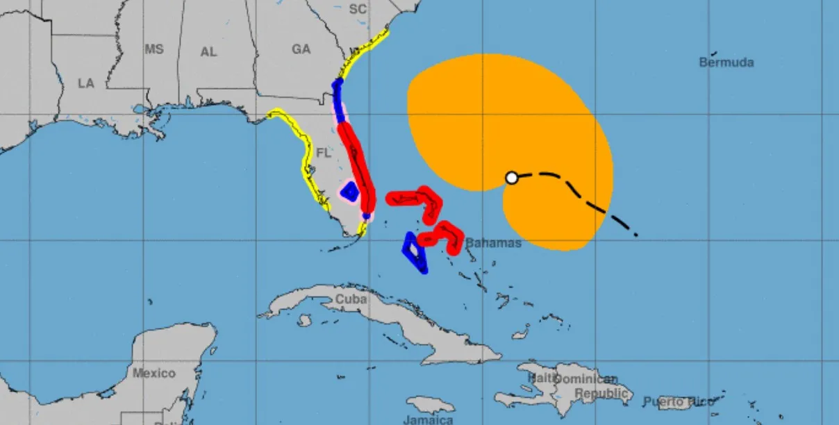 Nicole llegará a Florida como huracán. Ahora es 'gran tormenta tropical'