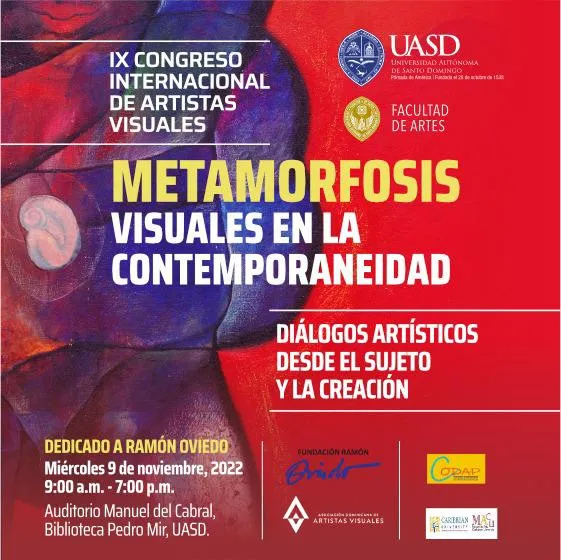 Facultad de Artes de la UASD celebrará IX Congreso Internacional de Artistas Visuales