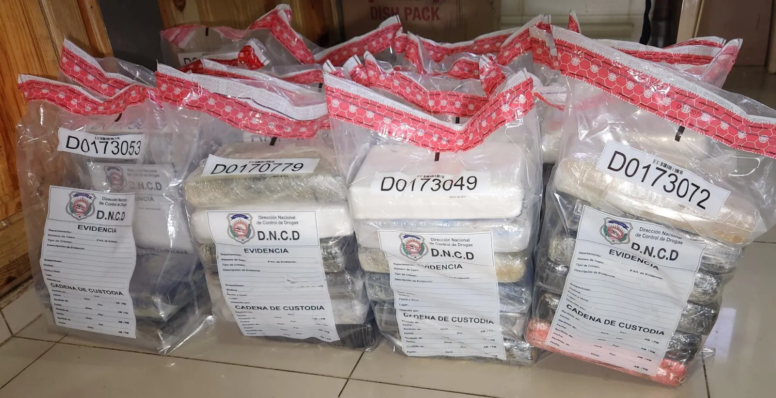 Antinarcóticos confisca 92 paquetes de cocaína en Puerto Caucedo