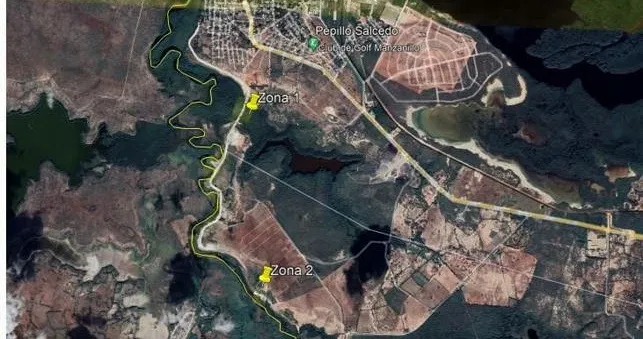 Defensa asegura construcción de la verja solo toca 0.04% del humedal