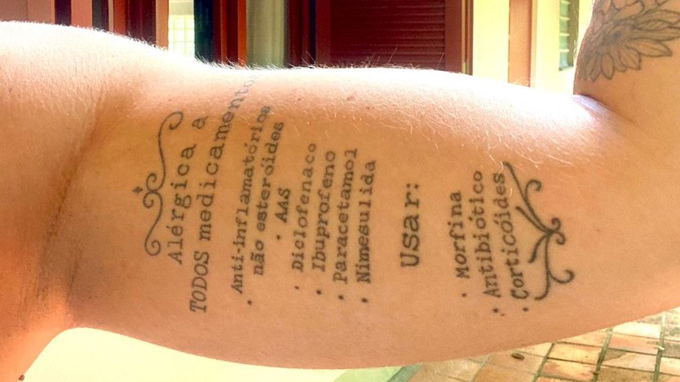 Me tatué para salvarme la vida
