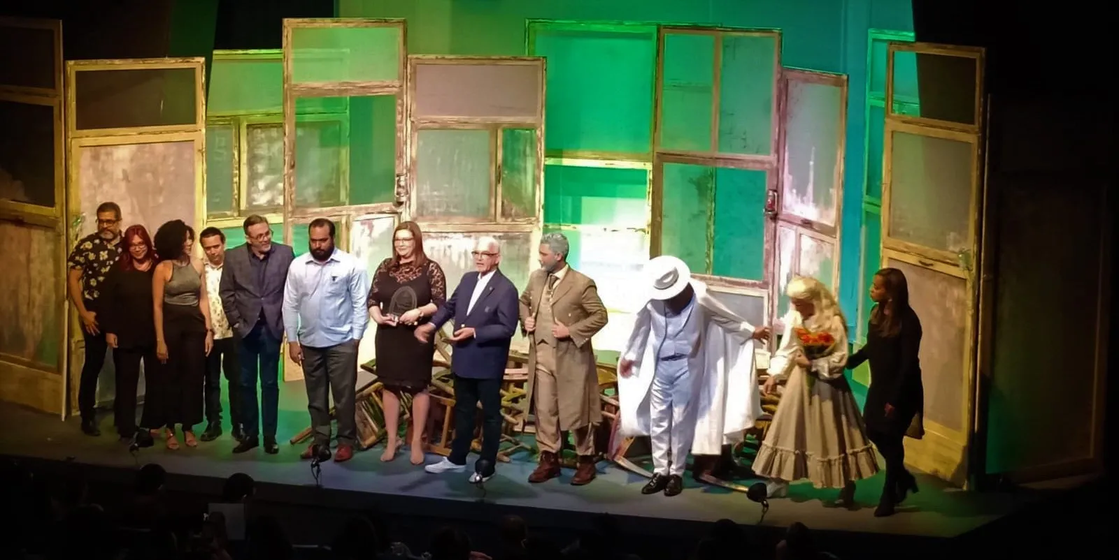 Emotivo homenaje a Franklin Domínguez en II Temporada Teatro Banreservas