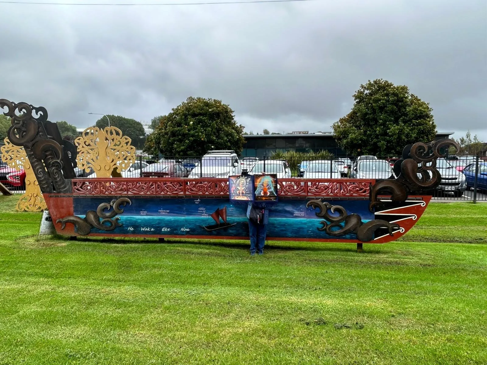 La Virgen de la Altagracia de visita en Tauranga, Nueva Zelanda