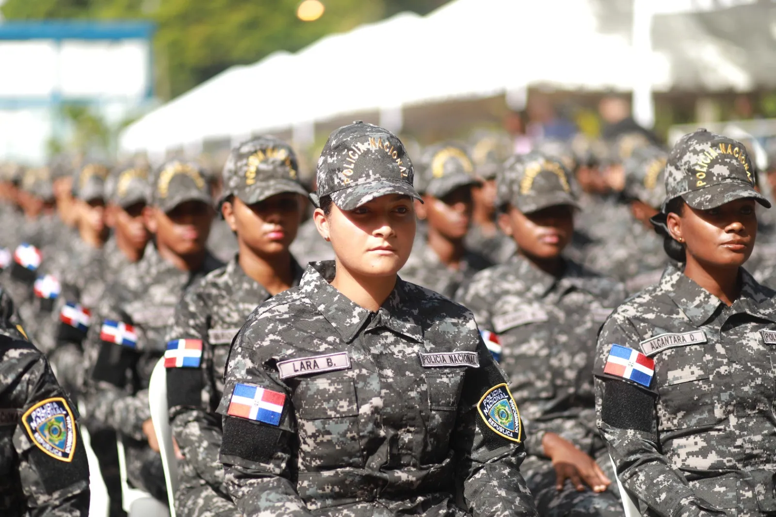 El 22 % de la planilla de la Policía Nacional es de mujeres