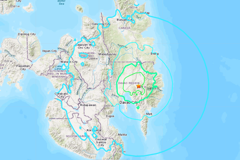 Un seísmo de magnitud 6 sacude el sur de Filipinas