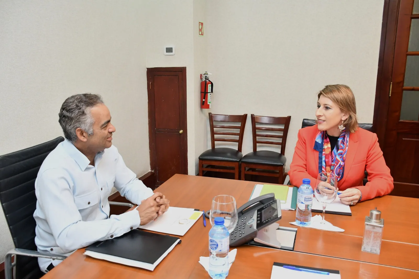 Haití y Plan Desarrollo de Manzanillo en diálogo de Subsecretaria de EEUU y ministro