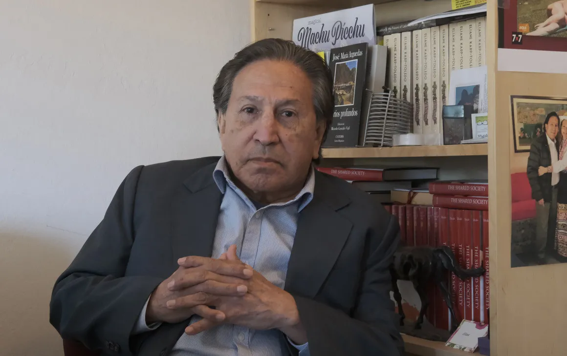 Toledo, el expresidente de peruano a punto de ser extraditado por corrupción