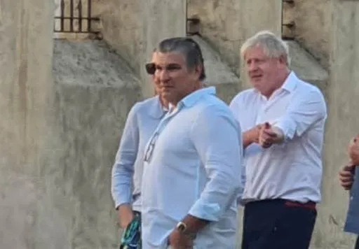 Boris Johnson visita Santo Domingo