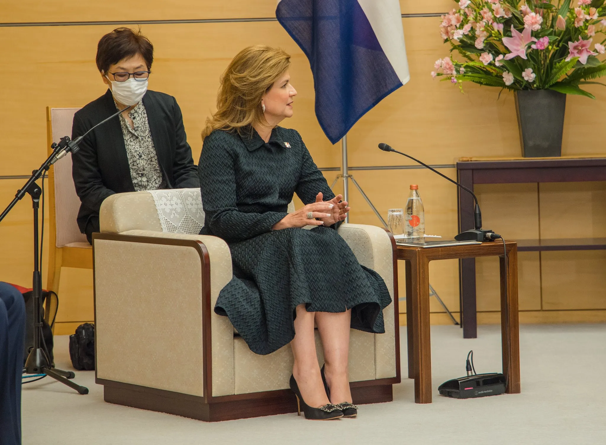 Vicepresidenta Raquel Peña llega a Corea del Sur