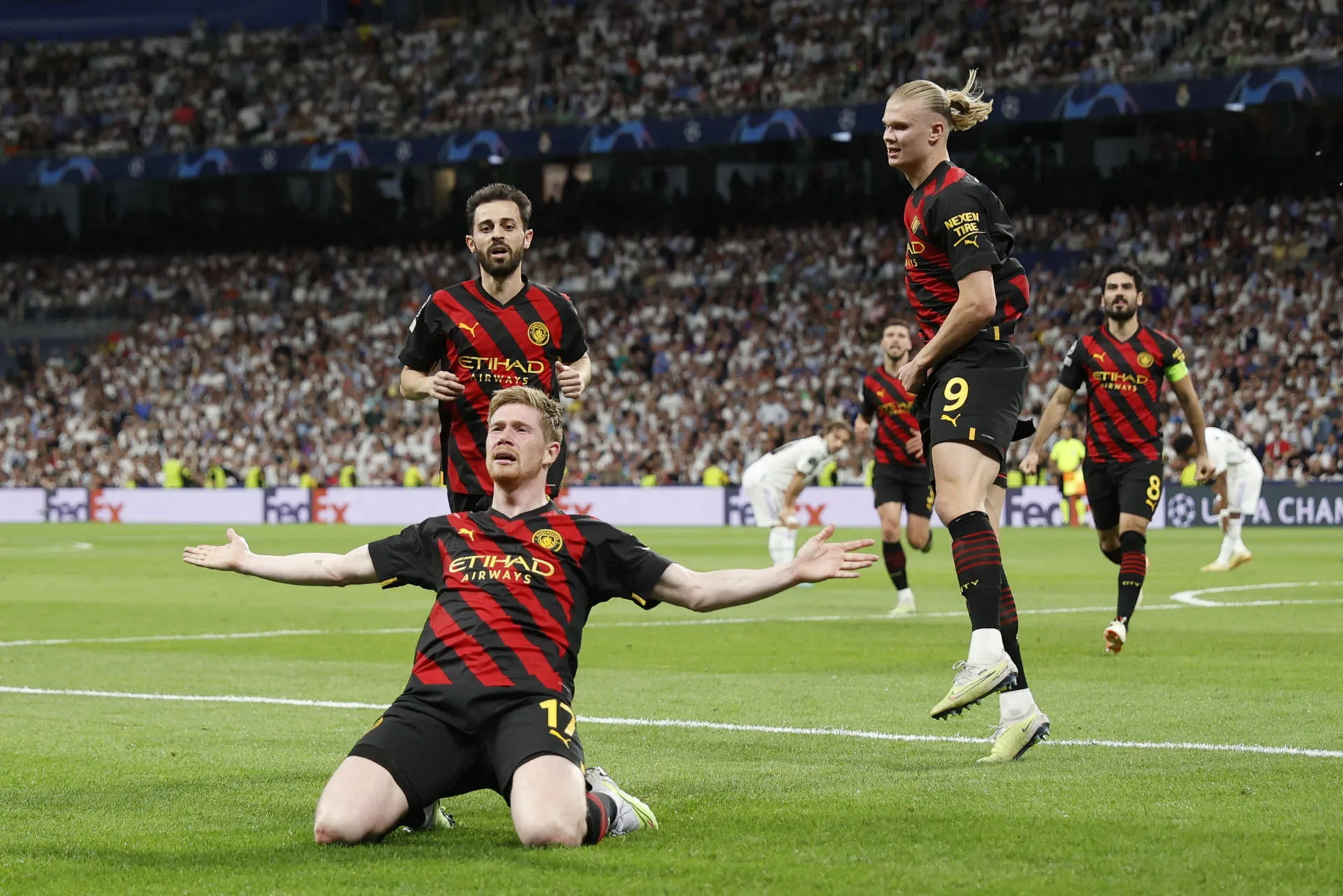 Tras empate en España, finalista Manchester City-Real Madrid saldrá en Inglaterra