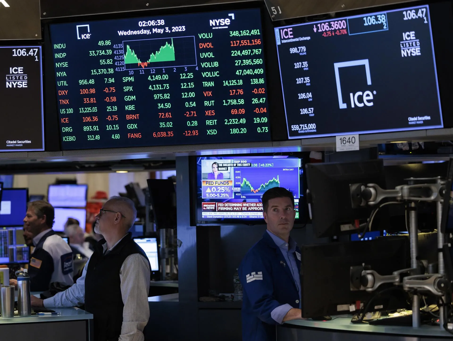Wall Street abre mixto y el Nasdaq sube un 1,3 % por el tirón de Nvidia